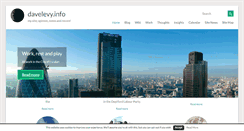 Desktop Screenshot of davelevy.info